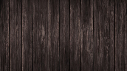 Dark Wood texture. Wood background for design and decoration with vertical natural pattern.