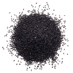 Black sesame seeds - spice transparent background png