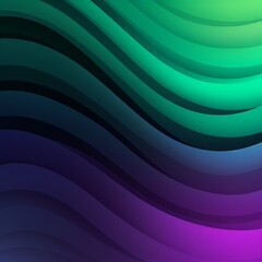 A background with a regular gradient in black, purple, and green colors.