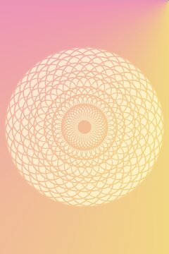 abstract background with madala circles