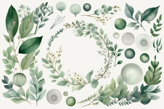 A compilation of wedding frame elements, featuring intricate designs like flowers, hearts, rings, and ornate patterns. Ideal for creating elegant and personalized wedding invitations or decor.