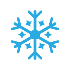 snowflake on a white isolated.Vector illustration