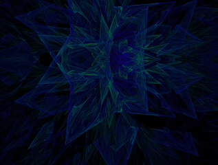 Imaginatory fractal abstract background Image