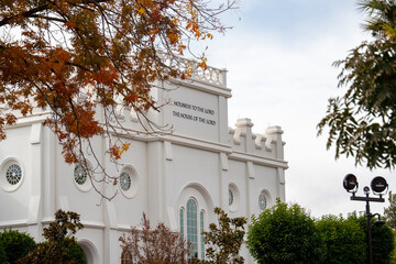 The Sain George, Utah, Lds temple 