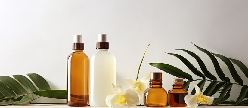 Skin care product ingredients, such as serums, can be made from a natural white liquid or raw material.