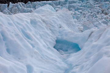 Fototapeta na wymiar Franz Josef Glacier / Kā Roimata o Hine Hukatere, Westland Tai Poutini National Park, South Island, New Zealand