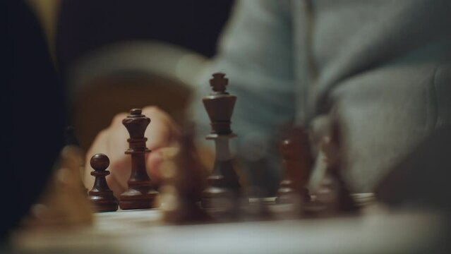 The process of playing chess, chess tournament, chess, chess game
