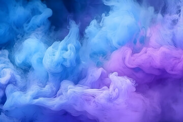 blue smoke background.  - obrazy, fototapety, plakaty