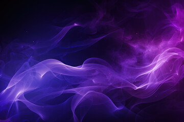 Purple Smoke on Dark Background