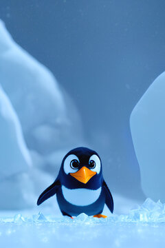 Peque&ntilde;o Explorador: Tierna traves&iacute;a del Ping&uuml;ino Beb&eacute; en el Polo Sur