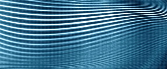 blue abstract background with flowing lines