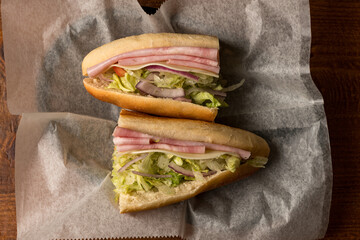 Italian sub sandwich 