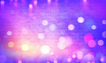 Purple bokeh background for seasonal, holidays, event celebrations and various design works