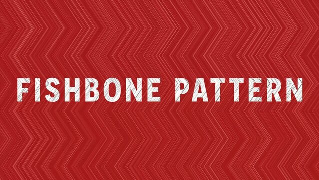 Cosy Fishbone Pattern Title Text Intro