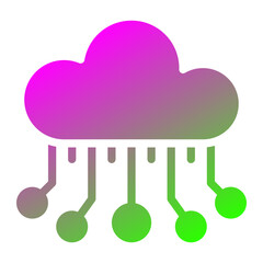 Cloud service icon
