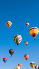 Fototapeta premium Colorful Hot Air Balloons