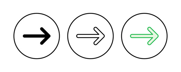 Arrow icon set. Arrow symbol. Arrow sign for your web design.