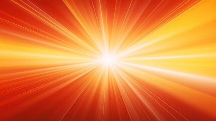 Obraz premium Red and yellow sunburst background,