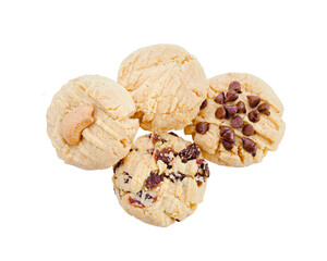 Crispy bread with chocolate topping on transparent png