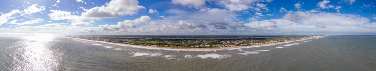 Ormond Beach Florida prints. Stock photo panorama 2023