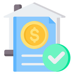Loan Application Flat Icon