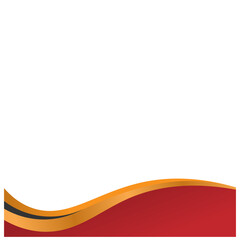 Wavy Business Footer