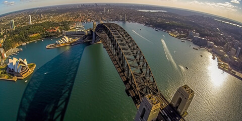 Sydney aerial view