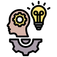 Competency Outline Color Icon