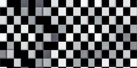 Fototapeta premium Intricate colorful background with mix of shapes and colors