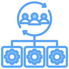 Framework Blue Icon