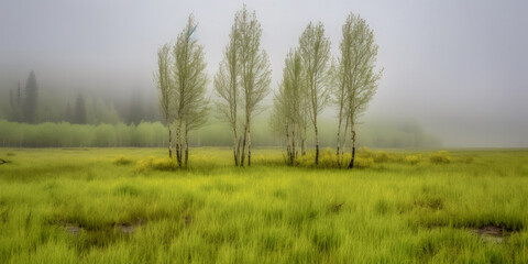 Obraz premium Trees in the forest
