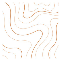 Naklejka premium Line topograpic pattern. Abstract topographic map background vector. Pattern design for fabric, packaging, web, geographic grid map vector illustration.