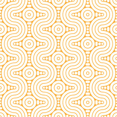 Obraz premium Abstract seamless luxury geometric shape pattern design background vintage retro style