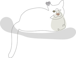 oneline cat