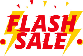 Flash Sale Text Effect Icon