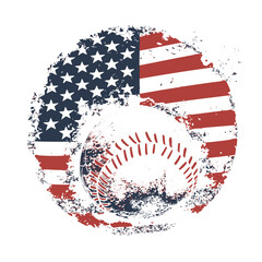 Patriotic Baseball 4th Of July Men USA American Flag Boys