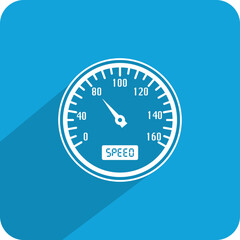 speedometer icon , automotive icon vector
