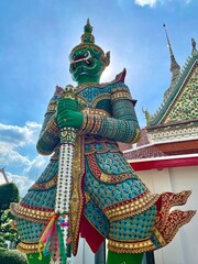 thai temple - obrazy, fototapety, plakaty