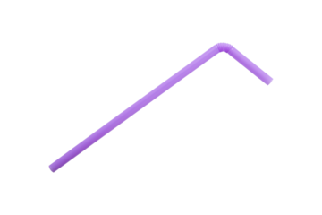 Purple Straw  Isolated Transparent Png Background