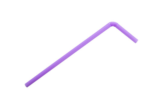 Purple Straw  Isolated Transparent Png Background