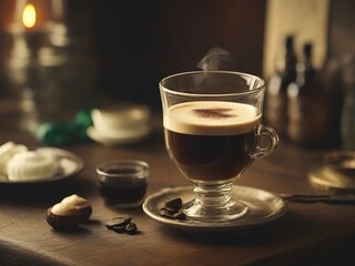 Irish Coffee  image type capturing the essence of National Irish Coffee Day
