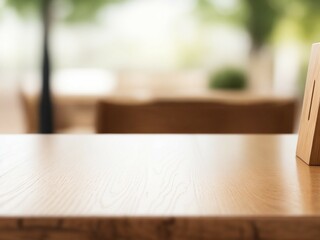 Empty old wooden table background