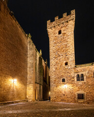 Old Town Caceres, a world heritage site. City is a blend of Roman, Moorish, Northern Gothic and Italian Renaissance architecture