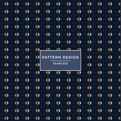 Golden vector seamless pattern with small diamond shapes, floral silhouettes. Luxury modern white and gold background with halftone effect, randomly scattered shapes. Simple texture.