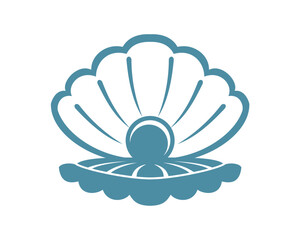 pearl shell logo icon