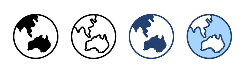 World map vector. Worldmap sign and symbol. Globe icon © avaicon