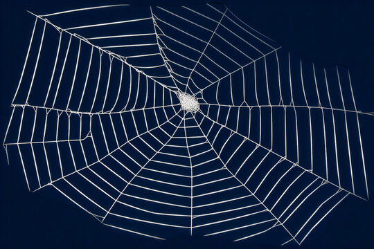 A beautiful spider web