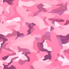 Fototapeta na wymiar pink camouflage pattern | generative AI