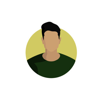 Profile icon stock vector illustration
