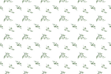green spotted betel as seamless pattern background
